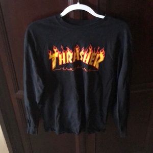 Black thrasher long sleeve